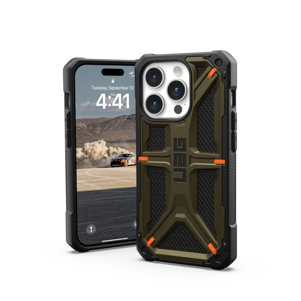 UAG iPhone 15 Pro   MONARCH Kevlar ץߥ 2 Ѿ׷ UAG-IPH23MA-P-K꡼ 6.1 Υץ󥹥ȥľġ