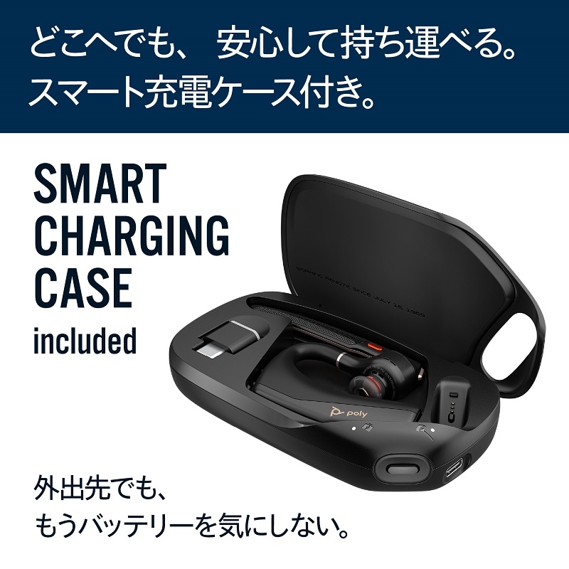 Poly Voyager Legend 50RTL +BT700 MS CP Bluetooth ヘッド