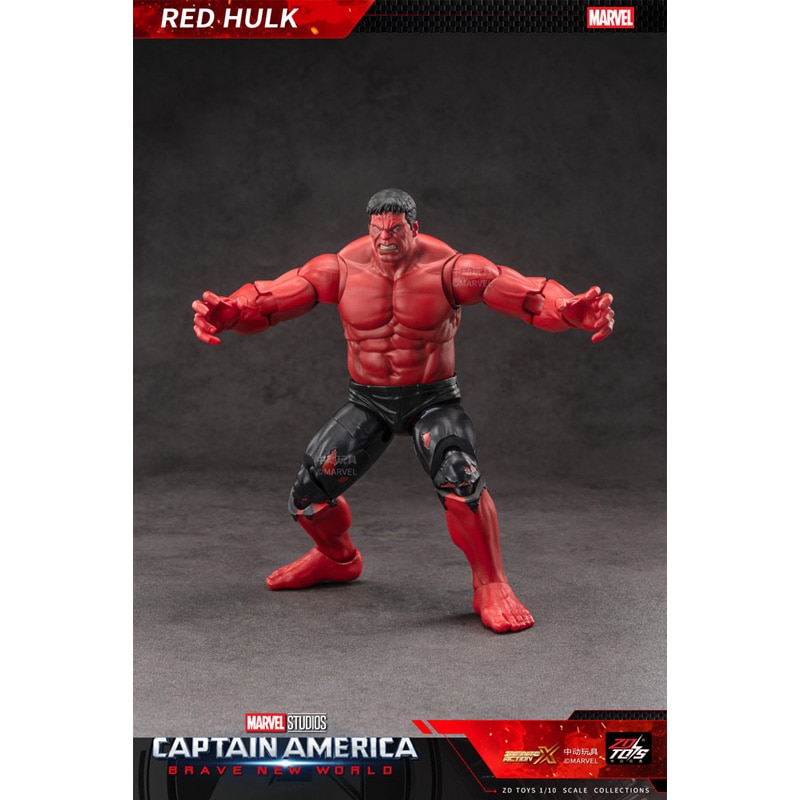 MARVEL レッドハルク ZD TOYS 1/10 フィギュア 予約(2026年11月発売予定)】ZD TOYS Infinity Action Xシリーズ レッド