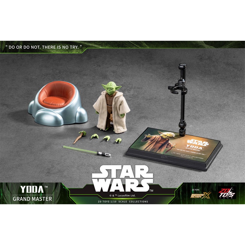 予約(2026年11月発売予定)】ZD TOYS Infinity Action Xシリーズ ヨーダ