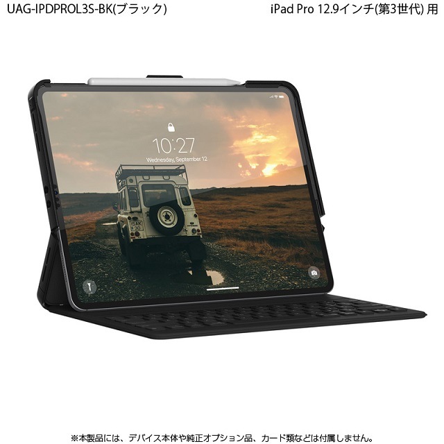 ʺ߸˸¤UAG 12.9 iPad Pro3 SCOUT Case(֥å)  UAG-IPDPROL3S-BK Υץ󥹥ȥľġ