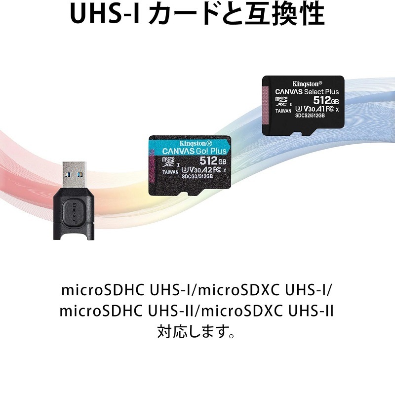 󥰥ȥ microSDɥ꡼ MobileLite Plus microSD꡼ USB 3.2 Gen 1 UHS-IIб MLPM Υץ󥹥ȥľġ