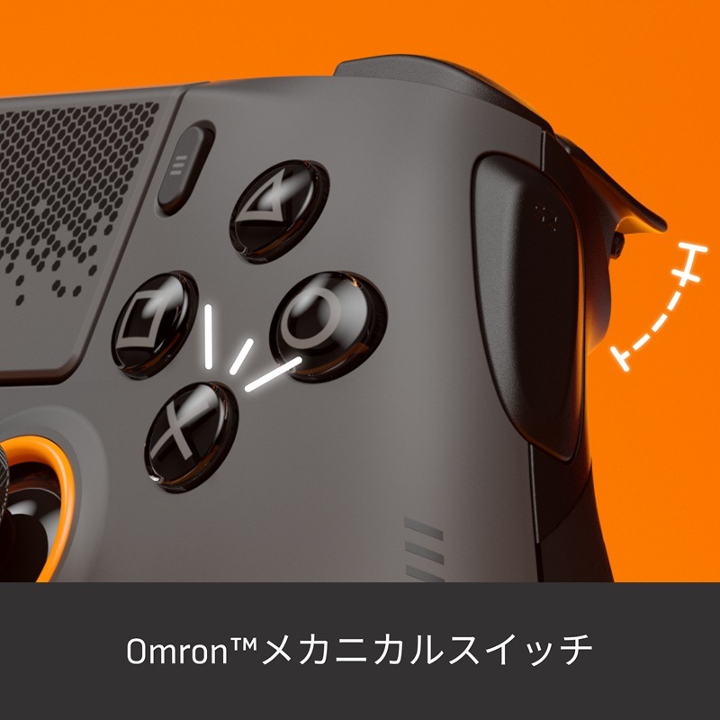 SCUF Omega Wireless PS5 ＆ PC用無線パフォーマンスコントローラー 全