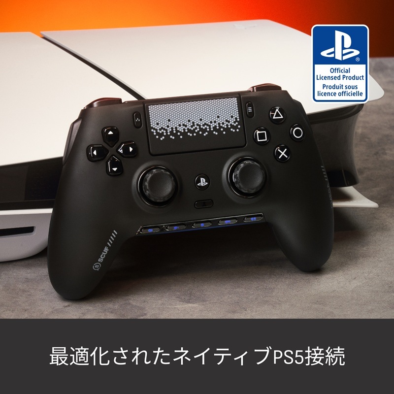 SCUF Omega Wireless PS5 ＆ PC用無線パフォーマンスコントローラー 全
