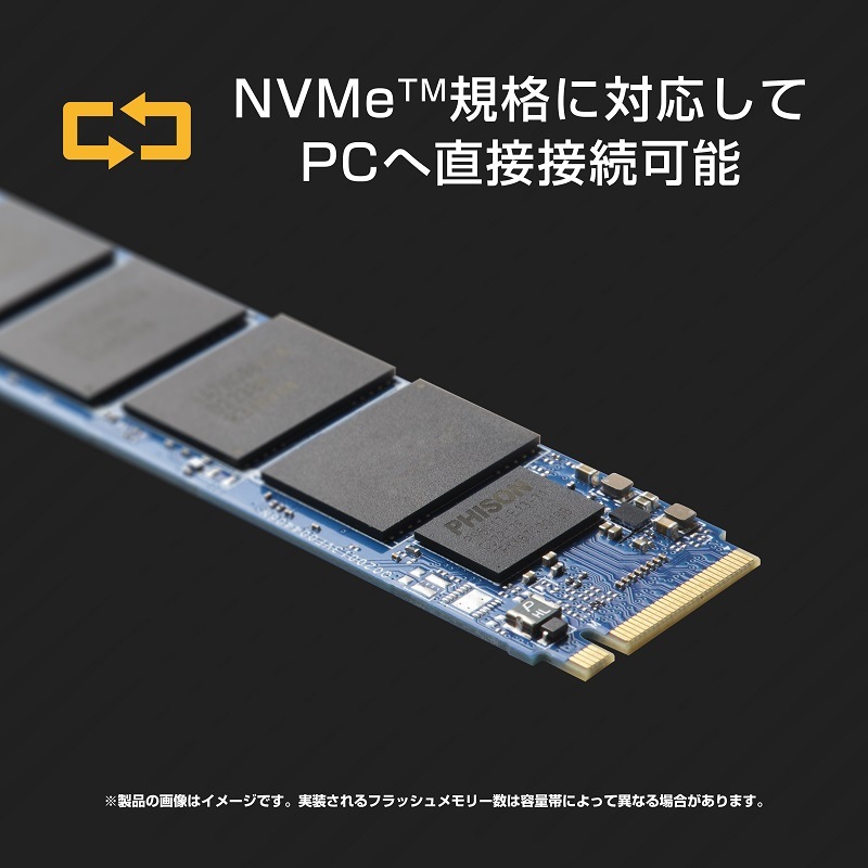 ¢SSD 2TB PCIe 3.0 x4 NVMe M.2 2t 2280 ɤ߹ߺ2,350MB 3ǯݾ TBW:480TB EPHD-ISM2-2T Υץ󥹥ȥľġ