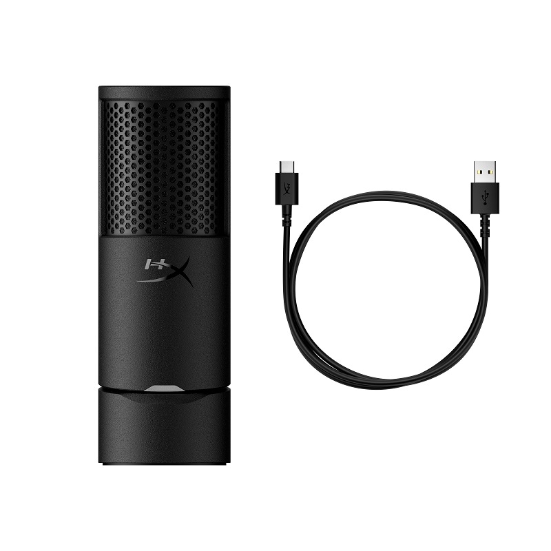 HyperX SoloCast 2コンデンサーマイク USBマイク ブラック HXR