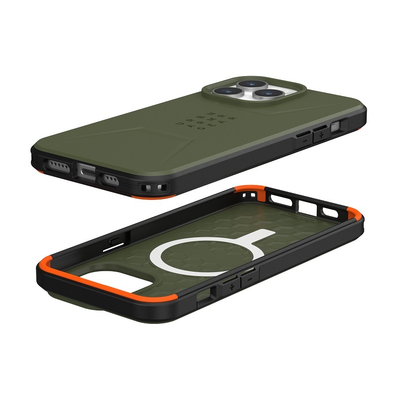 UAG iPhone 15 Pro Max  MagSafeб CIVILIAN åɥǥ 4 Ѿ׷ UAG-IPH23LA-CMS꡼ 6.7 Υץ󥹥ȥľġ