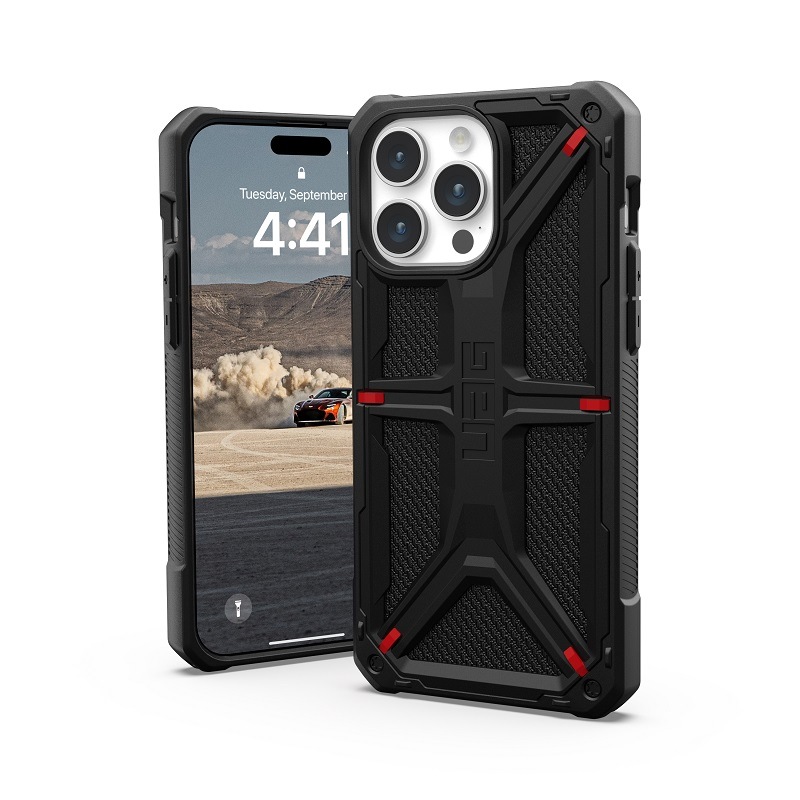 UAG iPhone 15 Pro Max   MONARCH Kevlar ץߥ 2 Ѿ׷ UAG-IPH23LA-P-K꡼ 6.7 Υץ󥹥ȥľġ