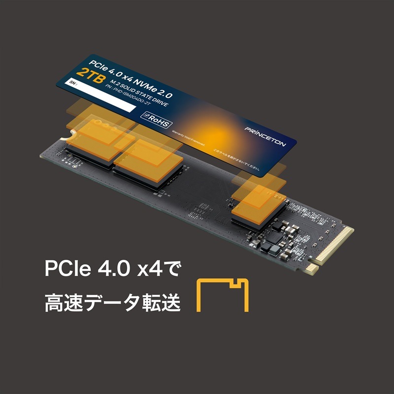 予約(6/26発売)】M.2 PCIe 4.0 x4 NVMe 2.0 対応 内蔵型SSD 512GB