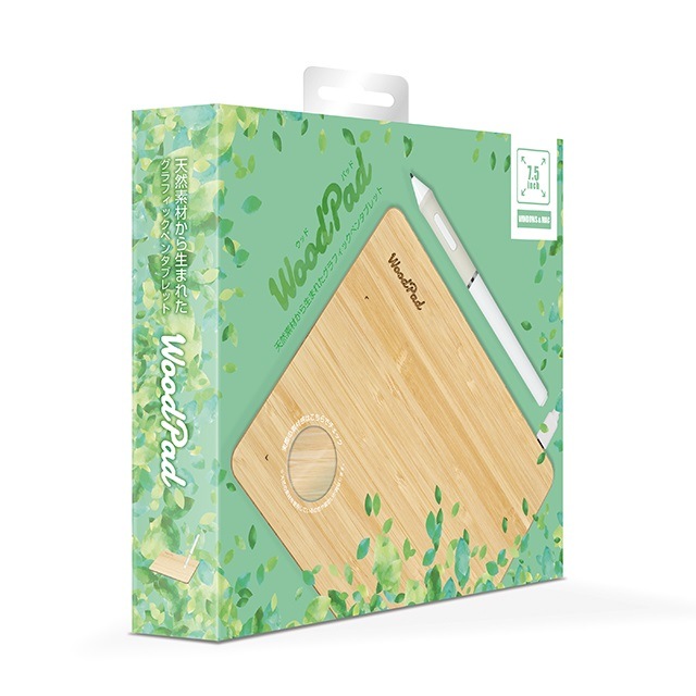 エントリーペンタブレット WoodPad 7.5インチ PTB-WPD7B