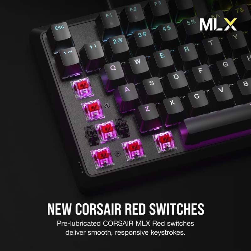 CORSAIR K70 CORE RGB メカニカルゲーミングキーボード ブラック 日本 