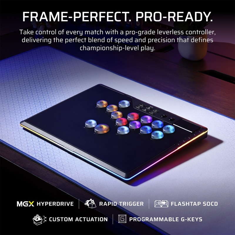 CORSAIR NOVABLADE PRO ワイヤレスホールエフェクトレバーレス