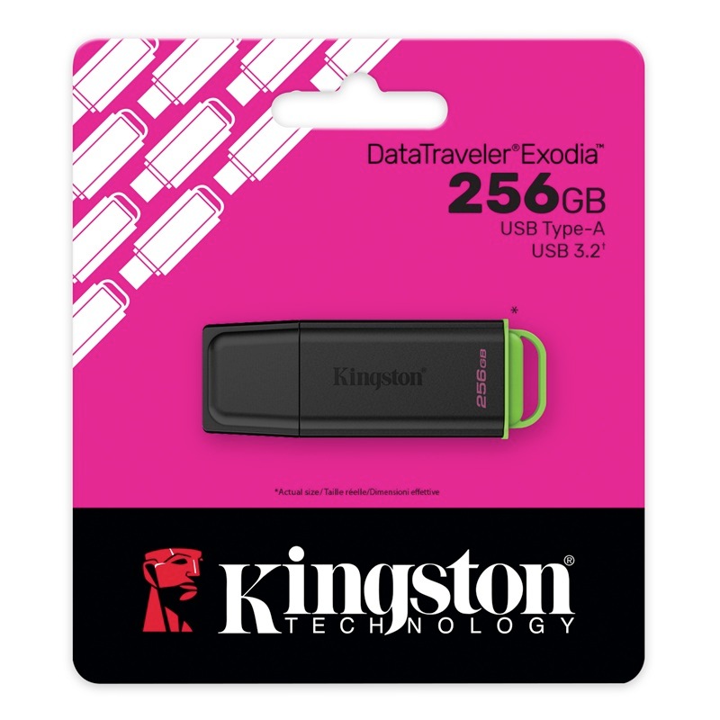 メーカー取り寄せ】キングストン USBメモリ 256GB DataTraveler Exodia