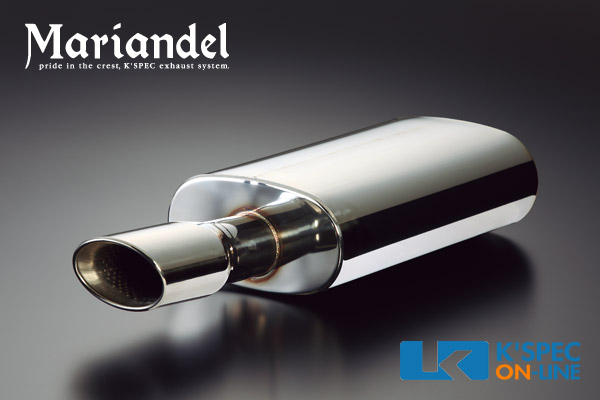 Mariandel オーバルシングルマフラー【マーク2/クレスタ/チェイサー