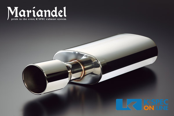 Mariandel 真円シングルマフラー【マーク2/クレスタ/チェイサー JZX100