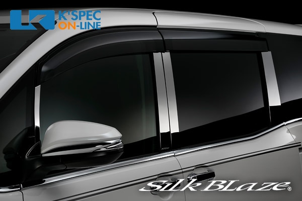 SilkBlaze ステンレスピラーカバー 80系ノア/ヴォクシー/エスクァイア