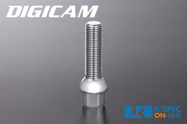 DIGICAM 輸入車用ワイドトレッドスペーサー取付ボルト[17HEX/球面座 