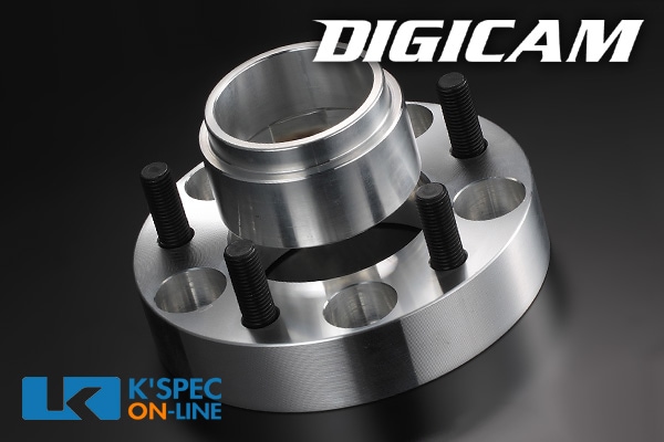 DIGICAM ワイドトレッドスペーサー＆ハブリングセット P.C.D.100-10mm 