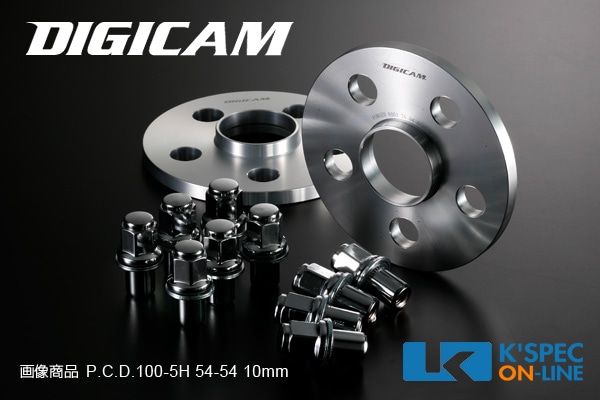 DIGICAM �ȥ西���� �磻�ɥȥ�åɥ��ڡ����� P.C.D.100-5H-10mm��15mm/54-54 ���󥰥ʥå�10��