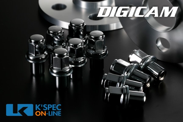 DIGICAM トヨタ汎用 ワイドトレッドスペーサー用ロングナット 10mm DIGICAM トヨタ汎用 ワイドトレッドスペーサー用ロングナット 10mm