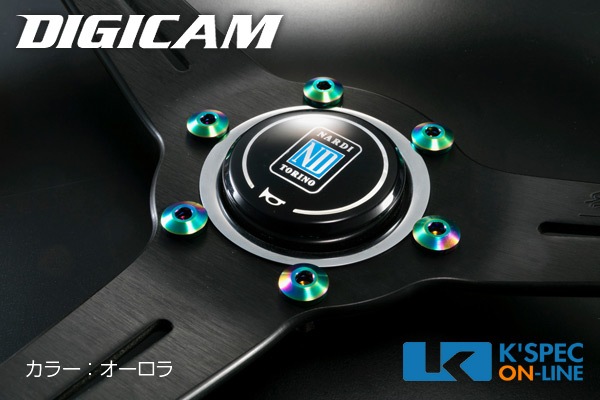 DIGICAM チタンステアリングボルト M5×15mm Type-N | DIGICAM