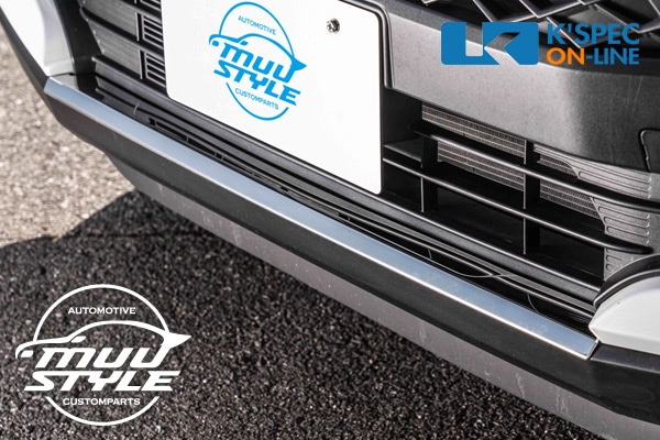 MuuSTYLE フロントバンパーガーニッシュ ライズ | MuuSTYLE,ステンレス