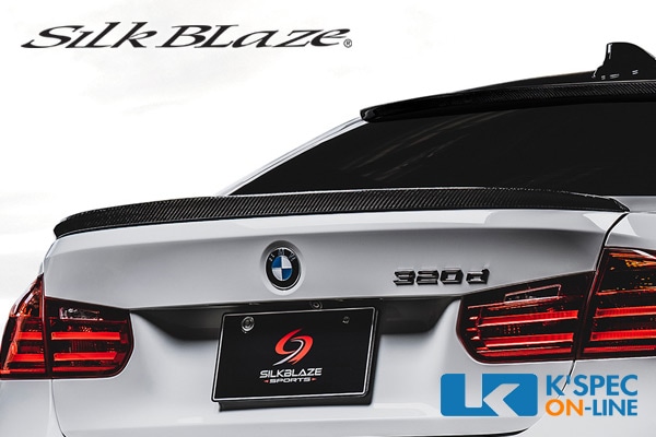 車のパーツ BMW320i BMW【3シリーズ 320i M Sport】SilkBlaze Sports トランクスポイラー