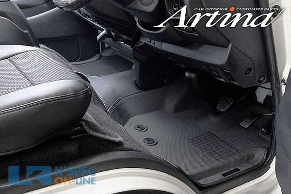 Artina 3Dフロアマット フロント 200ハイエース標準 3P | Artina,3D 