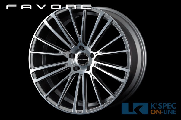 SilkBlaze FAVORE アルミホイール 20×9.5J/ +33/ 120-5H/ 60φ マット