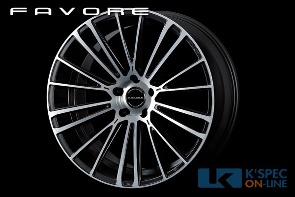 SilkBlaze FAVORE アルミホイール 20×9.5J/ +50/ 114.3-5H/ 60φ マット