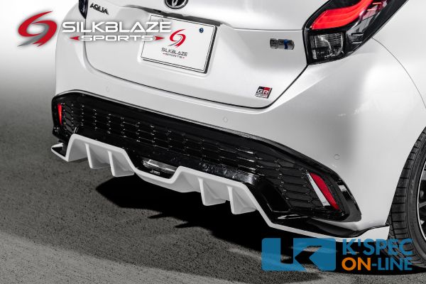 アクア　リアディフューザー SilkBlaze トヨタ【アクア [GR SPORT]】リアディフューザー
