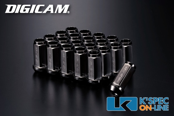DIGICAM クロモリ 17HEX 貫通タイプ 48mm スモーク | DIGICAM,ナット