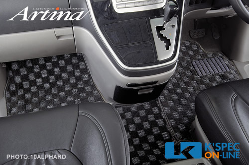 アルファード，10系，8人乗り，フロアマット トヨタアルファード10系8人乗り