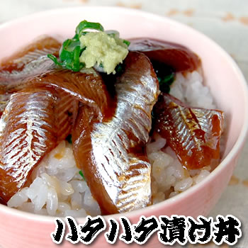 さかな屋自家製！『とろハタハタ漬け丼』 (冷凍)　3食入【浜坂産】(はたはた、白ハタ)