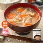 おいしい非常食 LLF食品 豚汁 180g（防災グッズ 6年保存 ロングライフフーズ とん汁 みそ汁 味噌汁 美味しい）|非常食|非常食・保存水