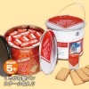 くろがね堅パン スチール缶入り[5枚入パック×34袋＝170枚]（かたぱん/カタパン/スピナ/乾パン/非常食/保存食)|非常食|非常食・保存水