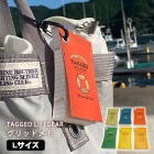 防水メモ帳 ノート グリッドメモパッド TAGGED LIFEGEAR Lサイズ ハイモジモジ リング付き ハトメ 方眼[M便 1/6]|マニュアル・ホイッスル|避難する