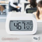 感染症対策 キングジム 卓上CO2モニター CD10 KING JIM 【送料無料】CO2濃度 温度 湿度 数値化 見える化 二酸化炭素 室内環境 換気【メーカー直送品】|感染症対策