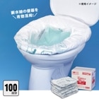 サニタクリーン 簡単トイレ圧縮パック100枚入 BS-231 非常用トイレ 簡易トイレ 断水 非常用トイレ 便袋 スペア袋 100回分|トイレ用品|衛生・トイレ
