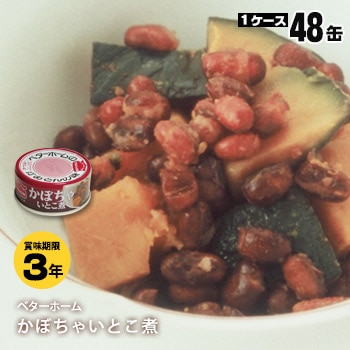 おかずの缶詰 ベターホーム協会缶詰 かぼちゃいとこ煮60g×48缶 長期保存食