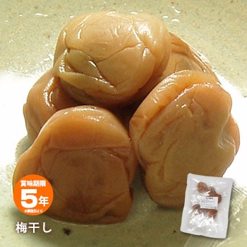 防災備蓄食　梅干し 【賞味期限2030年8月迄】 [M便 1/6]