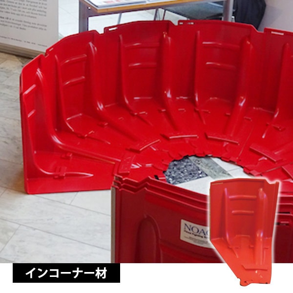 止水パネル ボックスウォール BW52専用 オプション コーナー設置用