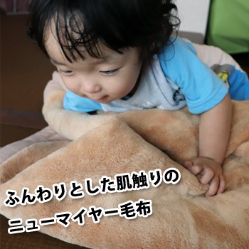 安心毛布くん 幼児用 2枚入り(災害 毛布 ニューマイヤー 寝具 防災用品 防災グッズ)