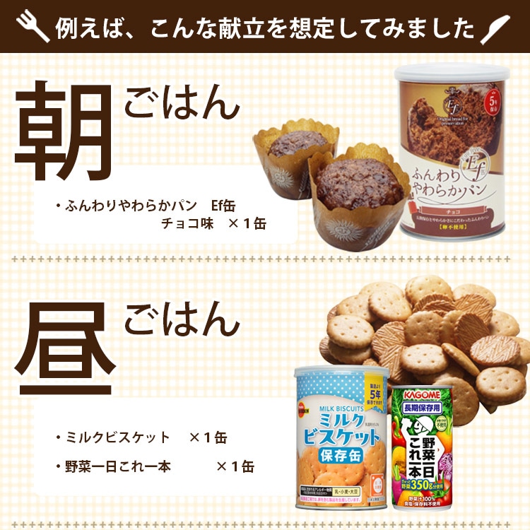 防災館オリジナル 非常食セット ワンデイセットONE-DAY(1日=3食分)保存食 防災グッズ 防災用品 避難 ご注文後1週間程度でお届け