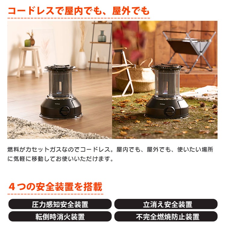 iwatani カセットガスストーブ マル暖 CB-STV-MRD イワタニ、カセットガスを採用した屋内外兼用ストーブ「マル暖