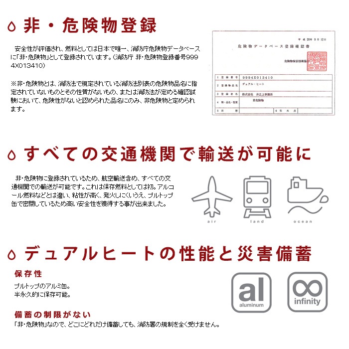 固形燃料 デュアルヒート DUAL-HEAT 湯沸かしセット コップ付き 湯沸し 湯わかし