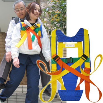 日本特装 緊急避難具 おんぶ隊プラス 1本 おんぶ紐 避難 救助 背負える