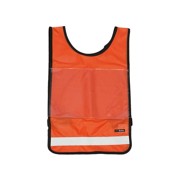 ネームプレート付きビブス 地域活動 避難訓練 学校行事[M便 1/2]