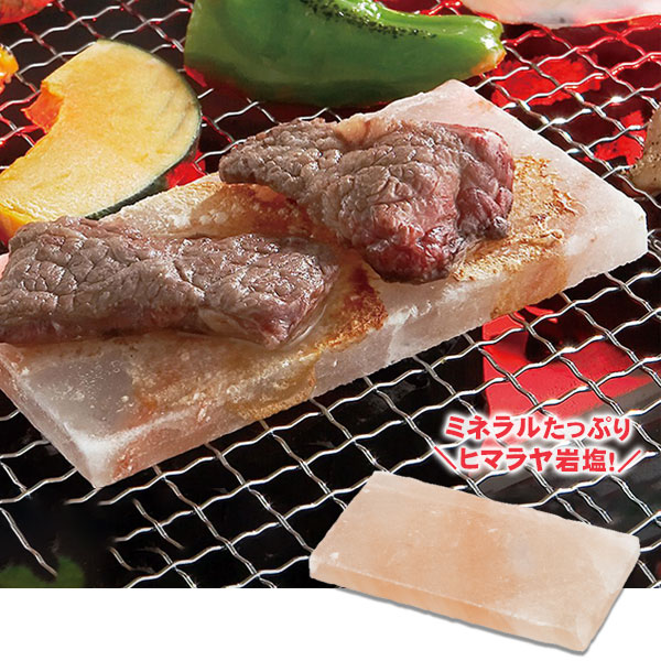 LOGOS 岩塩プレート #81065990 岩塩 塩 しお バーベキュー キャンプ 登山 ロゴス 調理