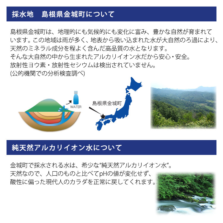 非常用飲料水 純天然アルカリ7年保存水 500ml×24本【1ケース】